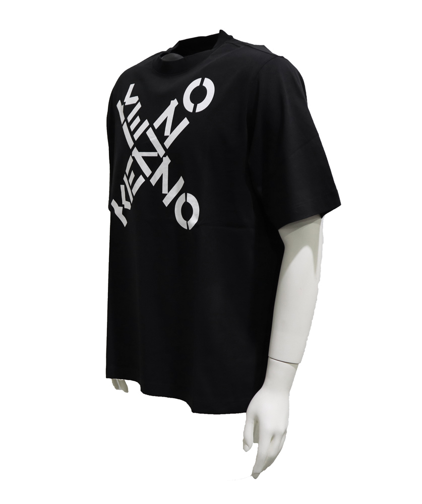 ケンゾー クロスロゴ 半袖Tシャツ 黒 | アウトレットジャパン福岡