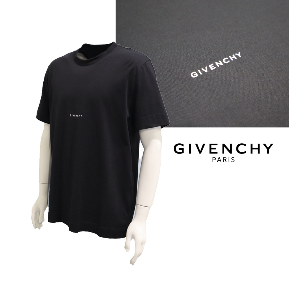 スノーブルー Givenchy ジバンシー シャツ ドット ワンポイント
