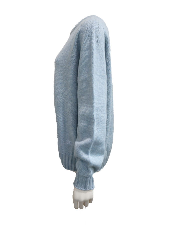 セリーヌ カシミアセーター レディース ライトブルー | アウトレット